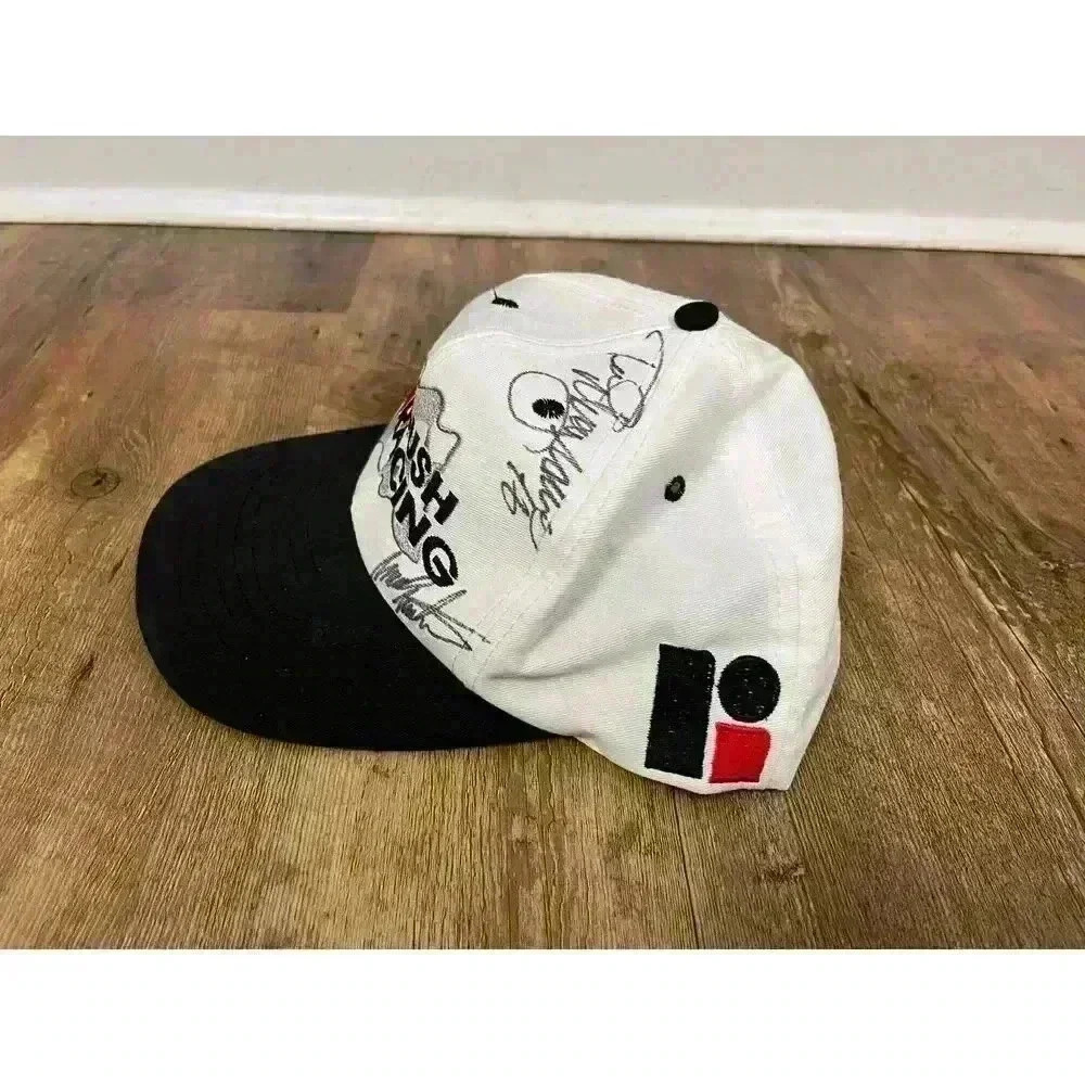 Vtg Nascar Roush Racing Jack Roush Signed 1997 Snapback Hat Embroidered - Picture 6 of 9